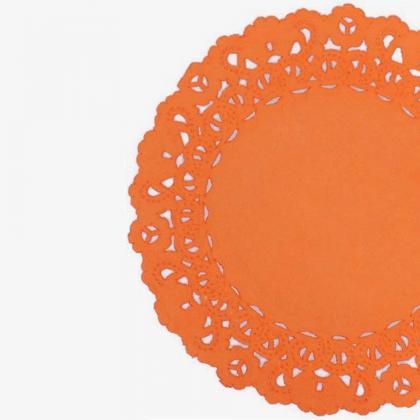 50 Pack 12 Inch Normandy Style Vibrant Tangerine..