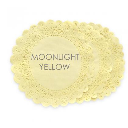 50 Pack 12 Inch Normandy Style Moonlight Yellow..