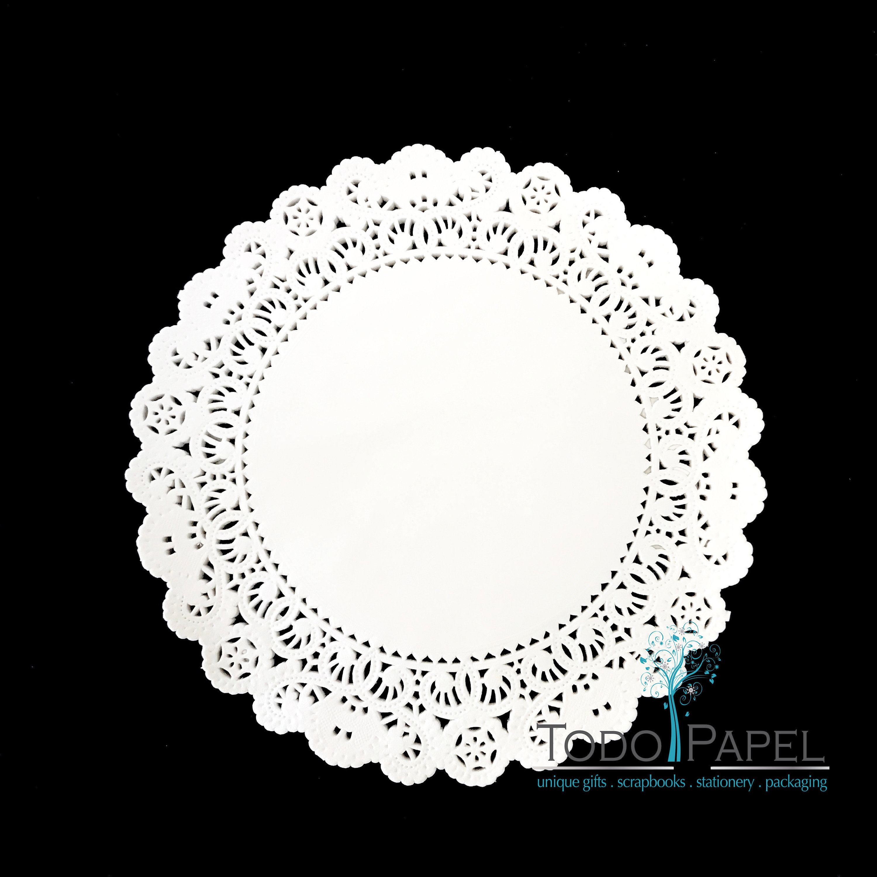 50 Pack Of Normandy Style 16 Inch White Paper Lace Doilies The